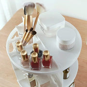 360-Degree Rotating Makeup Organizer