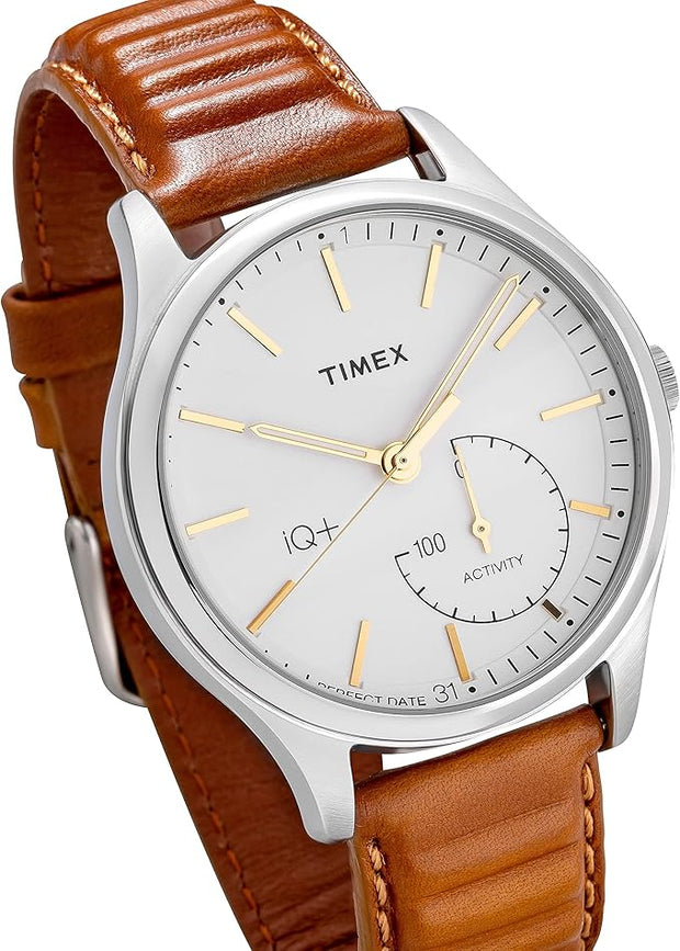 Timex Iq+ Men's Watch - Caramel Brown