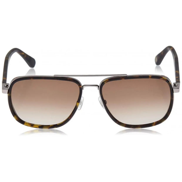 Fossil Rectangle Matte Havana Men's Sunglasses - FOS2064S-0N9P-HA - Le Venda