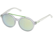 Lacoste Men's Matte Crystal Mirrored Sunglasses - L837SA