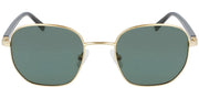 Nautica Polarized Men's Gold-Tone/Green Rounded Geometric Sunglasses - N5139S-720