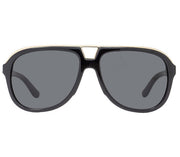 Salvatore Ferragamo Men's Black/Grey 57mm Sunglasses - SF730S-001