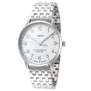 Timex Women's Waterbury 36mm White Dial Stainless Steel Watch - TW2R72600