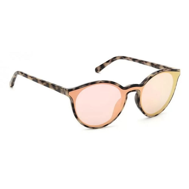 Fossil Women's Havana Rose Gold Mirror Sunglasses - FOS3108GS- 0086-0J