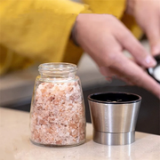 Set of Two Adjustable Spice Grinders